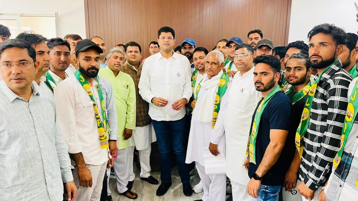 Haryana Assembly Election 2024 जेजेपी का बढ़ा कुनबा, दर्जनभर युवाओं
